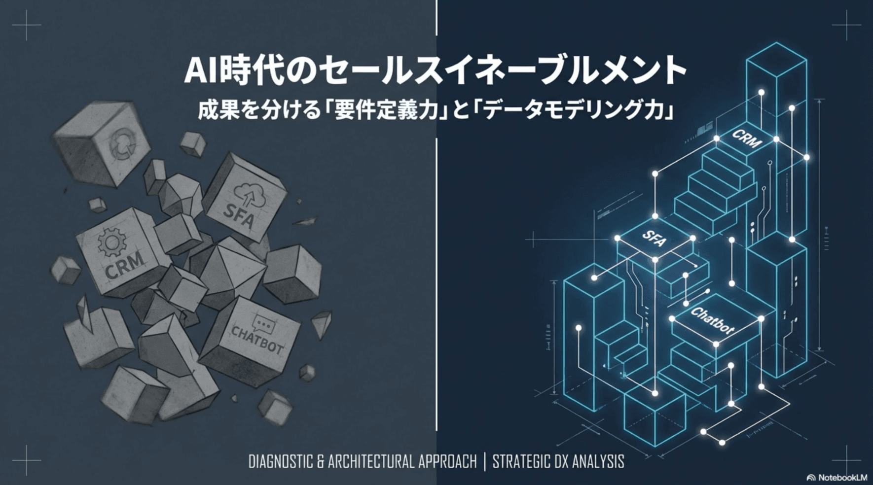 AI時代のセールスイネーブルメント｜要件定義力とデータモデリング力が成果を分ける
